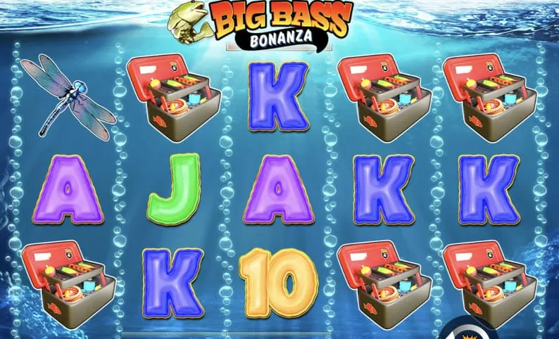 Machine à sous Big Bass Bonanza sur Avabet — un slot de pêche coloré avec des bonus et des gains réels