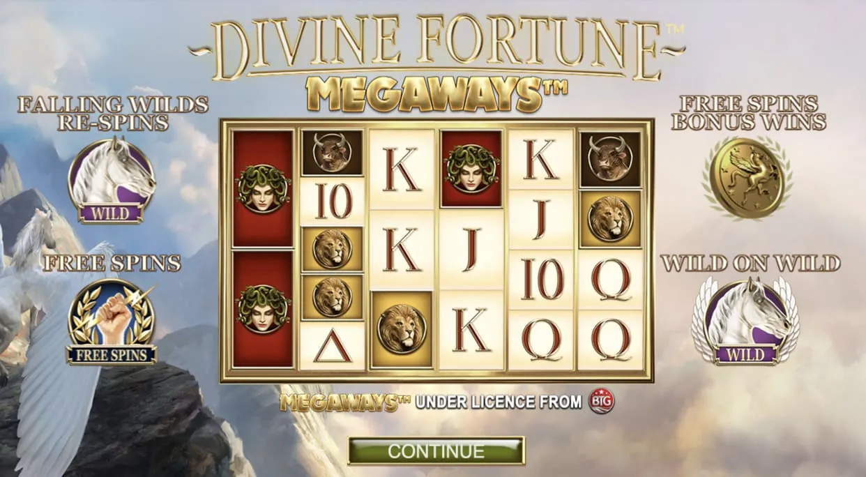 Slot Divine Fortune au casino Avabet — faites tourner les rouleaux et tentez de décrocher de gros gains
