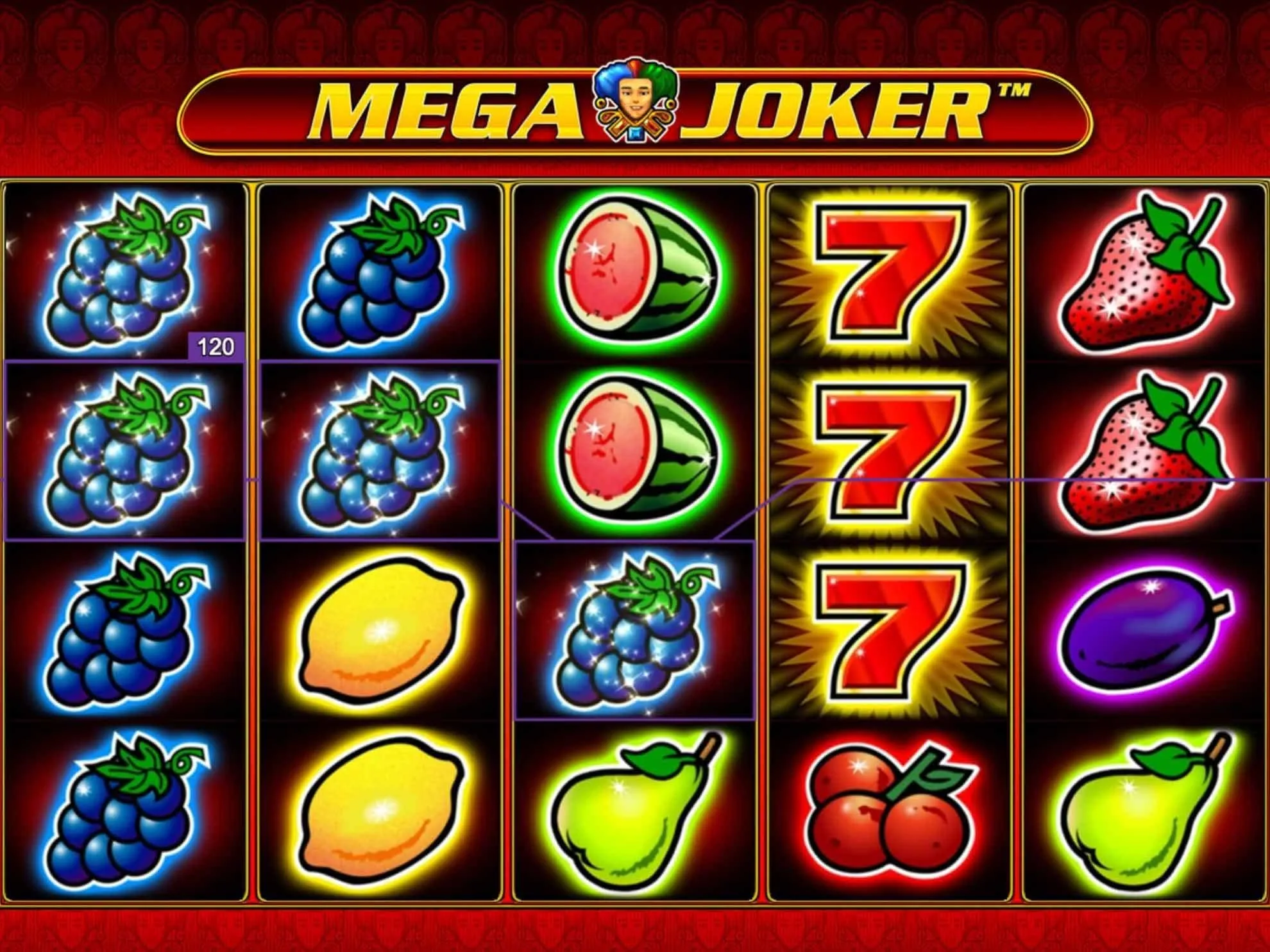 Jeu de casino Mega Joker inspiré des machines à sous physiques